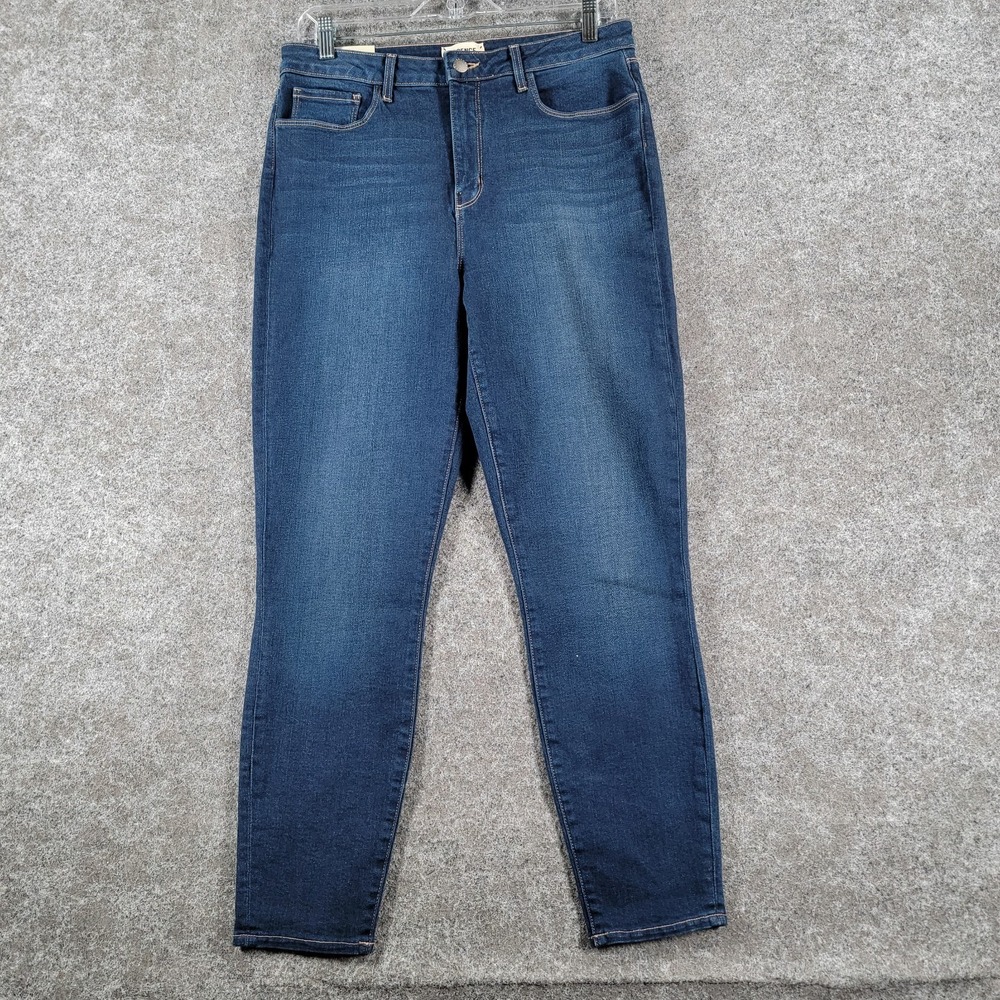 NWT L'agence Margot High Rise Skinny Jeans Womens 31 Venus Modern Denim Stretch